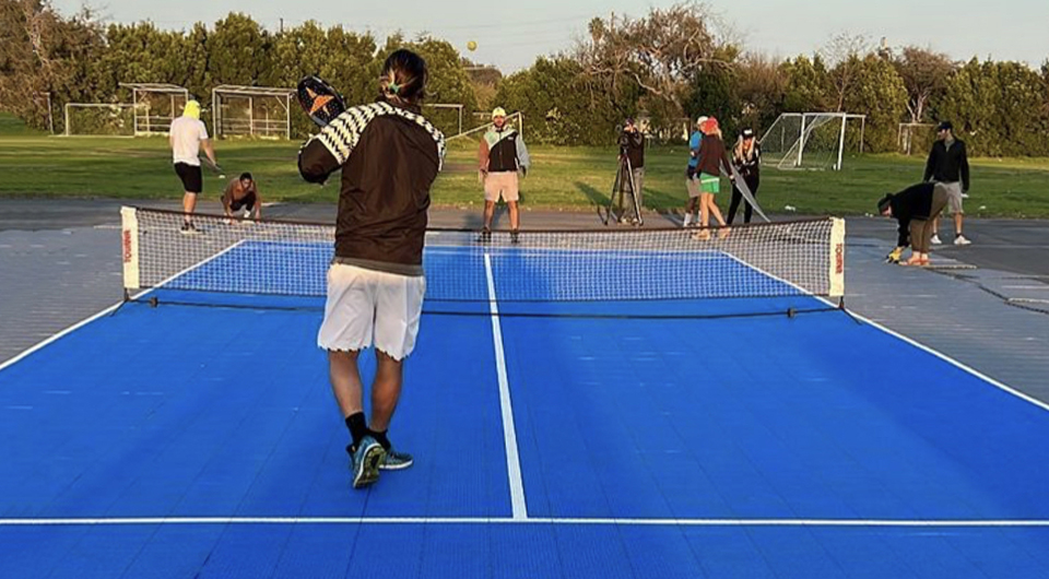 Tennis/pickleball courts, ideal alternatives for small spaces